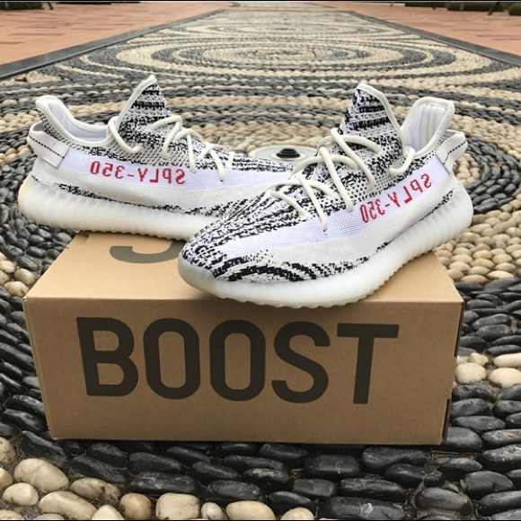 Unisex adidas Yeezy Boost 350 V2 Zebra main image 10